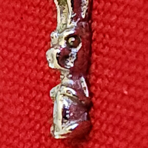 Vintage Sterling Silver - VANCOUVER BC Eagle Totem Pole Bracelet Charm Pendant - Picture 6 of 8